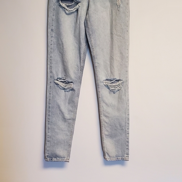 NWT TALL WRATH HIGH WAIST SLASH STRAIGHT LEG DENIM JEANS  2 - Picture 3 of 8